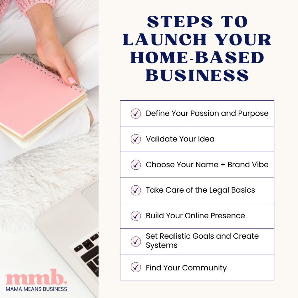 Thriving as a Mompreneur - Steps to launch your home-bases business